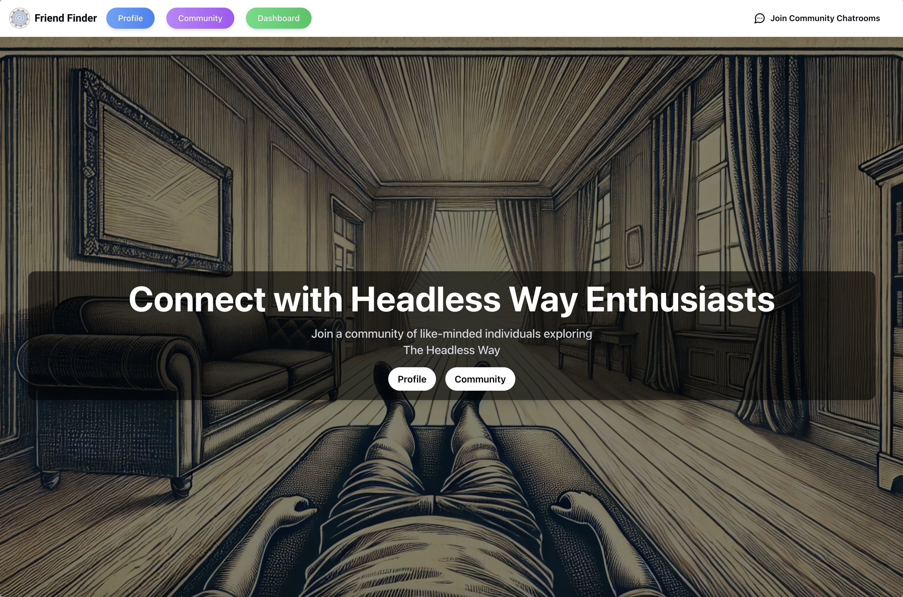 Headless FriendFinder